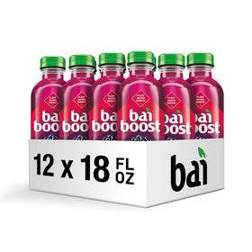 Bai Boost Buka Black Raspberry tea extract icon hints plant-based energy.
