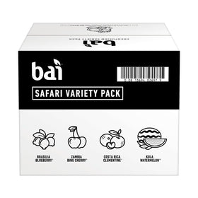 Bai Brasilia Blueberry bottle highlighting berry-forward taste