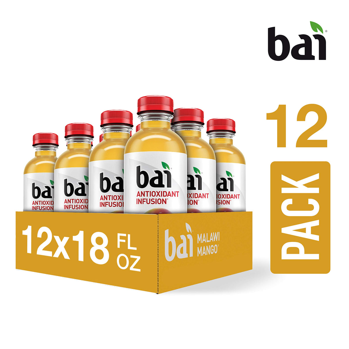 Bai caffeine 30mg per serving suggests a gentle midday lift.