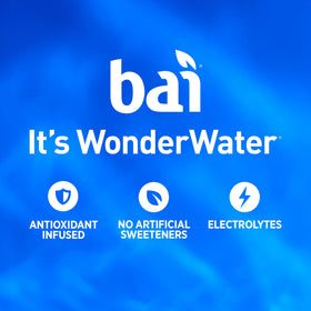 Bai Kula Watermelon bottle side view with eco-friendly packaging message.