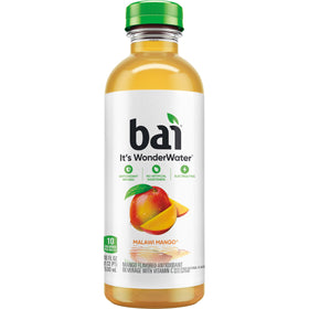 Bai Malawi Mango glass serving for on-the-go hydration
