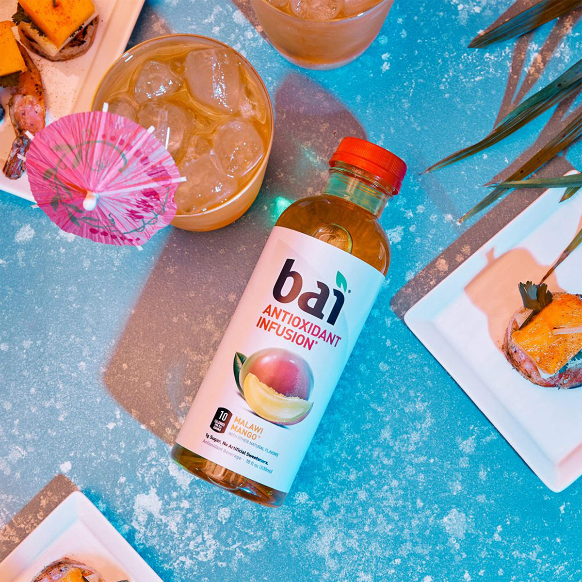 Bai on-the-go refreshment ready anytime, anywhere.