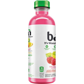 Chilled Bai Raspberry Lemon Lime in a glass signals refreshing flavor and hydration.