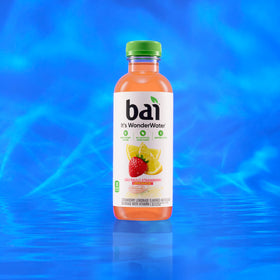 Bai São Paulo Strawberry Lemonade ingredients graphic.