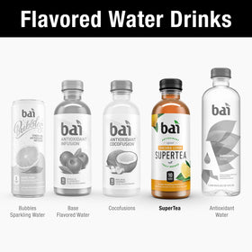 Bai Tanzania Lemon pack shot emphasizes convenience of the 12-pack.