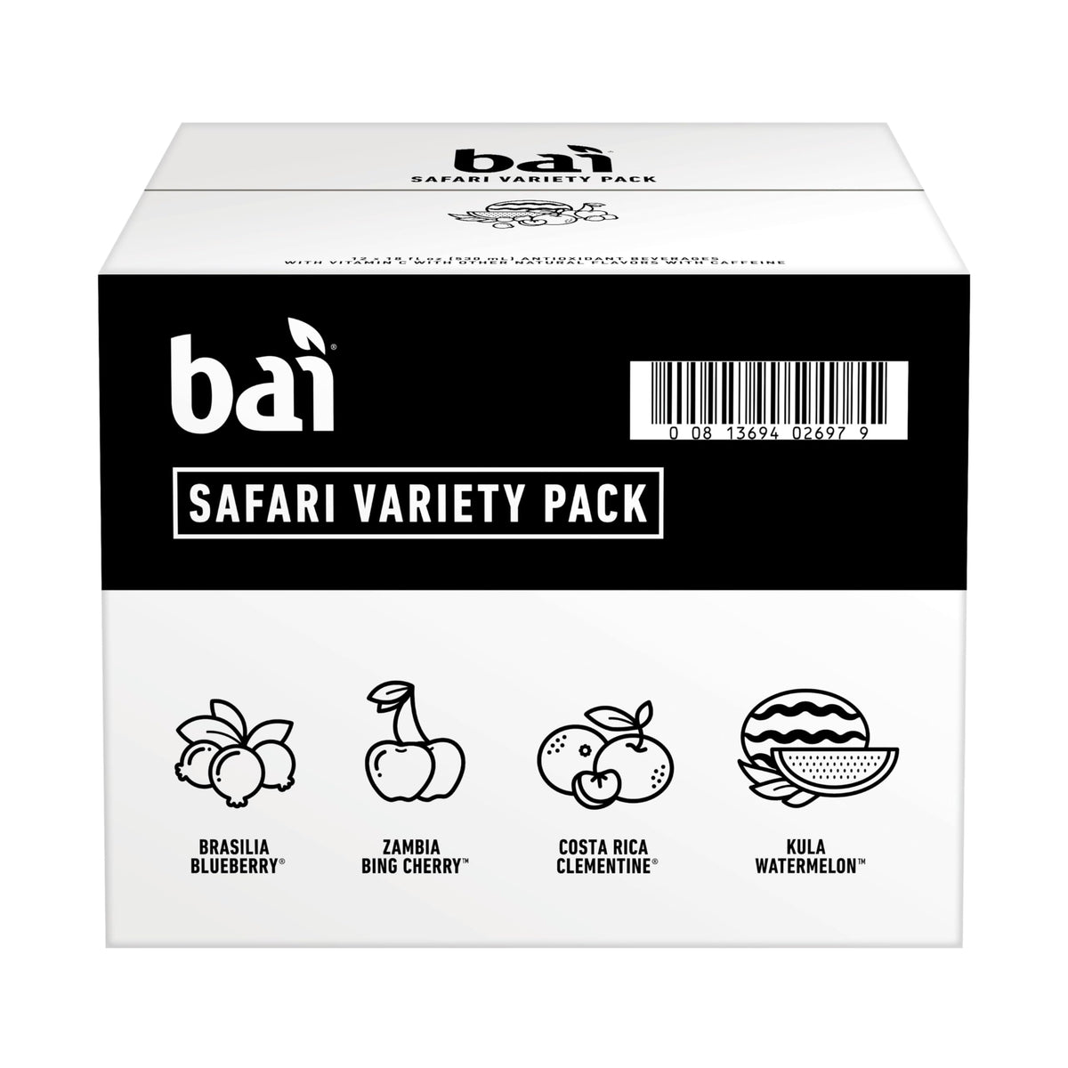 Bai Zambia Bing Cherry bottle ready for an exercise break