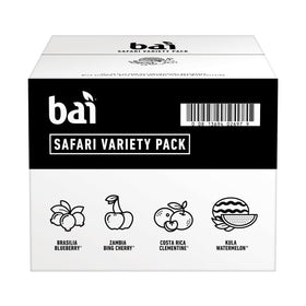 Bai Zambia Bing Cherry bottle ready for an exercise break