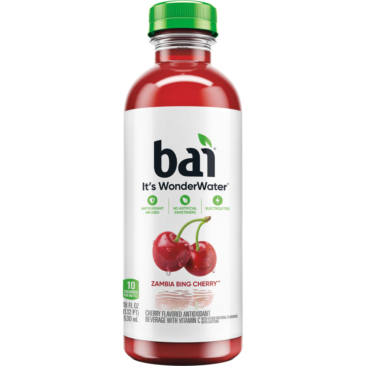 Bai Zambia Bing Cherry serving idea for a quick break with friends