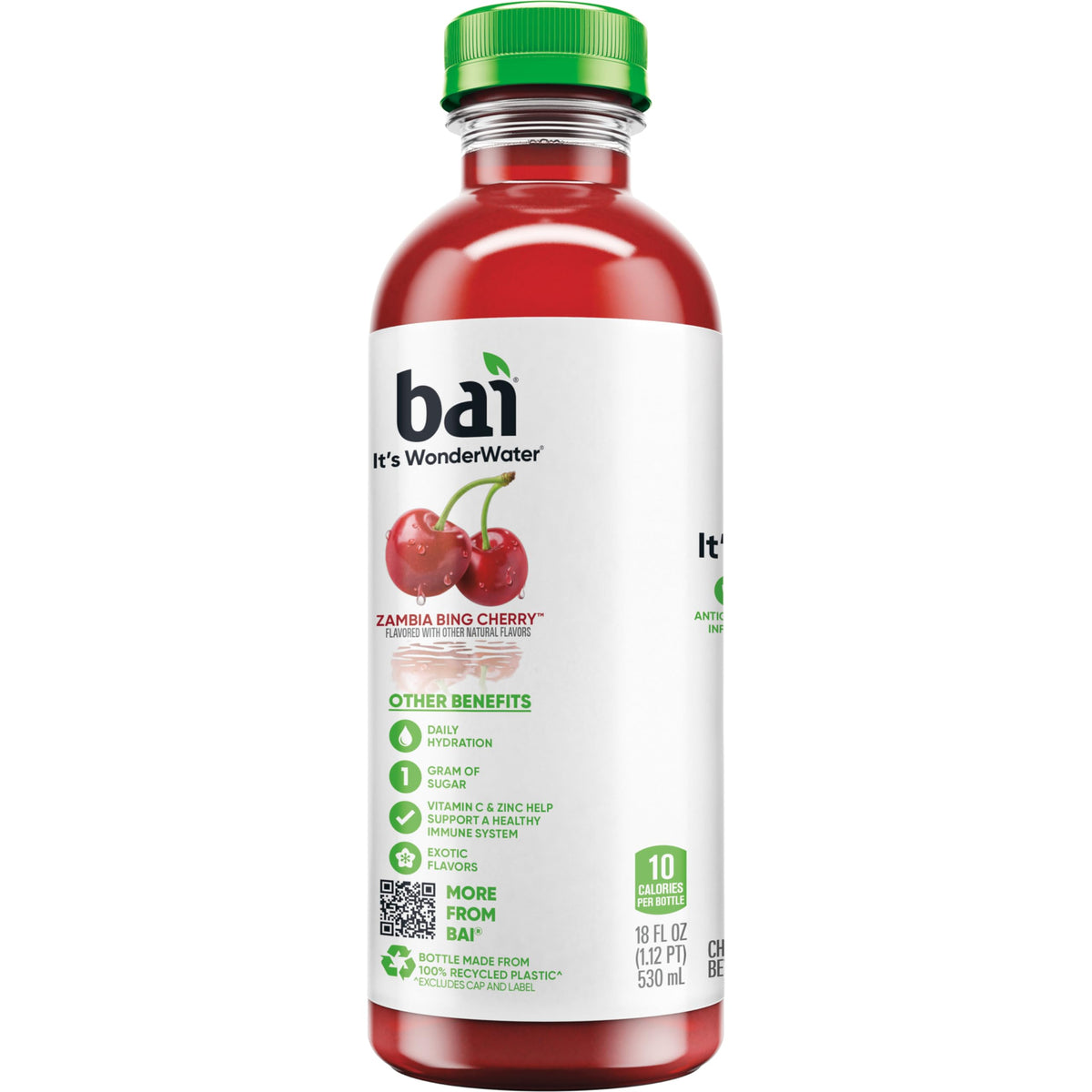 Bai Zambia Bing Cherry shelf display indicating mainstream appeal