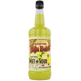 Baja Bob's Sweet n Sour Mix 32oz bottle for sugar-free cocktails