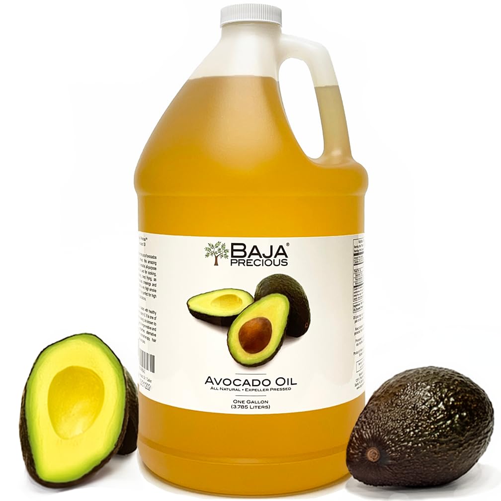 Baja Precious Avocado Oil 1gal jug ideal for high-heat cooking and bulk use