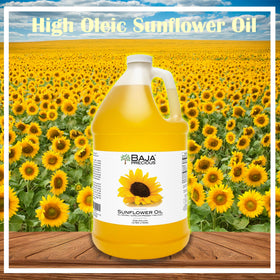 Baja Precious oil pour demonstrates easy flow for dressings and sautés.