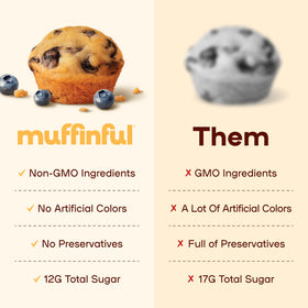Bakeful Muffinful 15-pack collection showing convenient, family-friendly snack options.