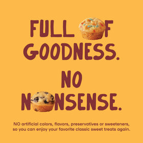 Bakeful Muffinful confetti mini muffins on the go grab-and-go snack