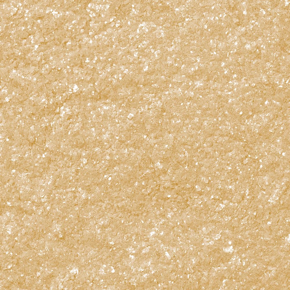 Bakell Bright Gold Tinker Dust dessert enhancement with eye catching glitter.