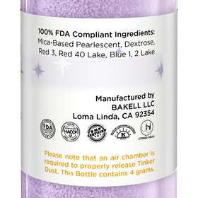 Bakell Lilac Purple Tinker Dust mini spray offers precise application.