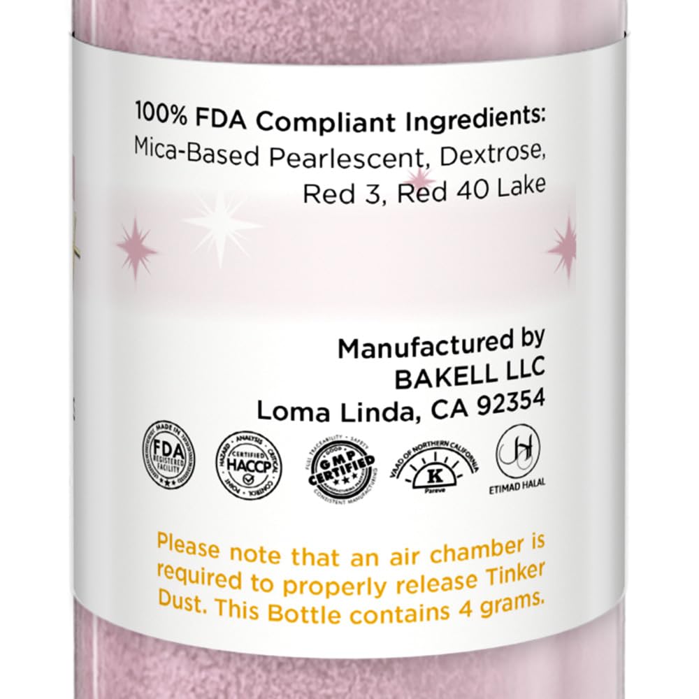 USA-madeBakell facilities producing Tinker Dust with quality standards.