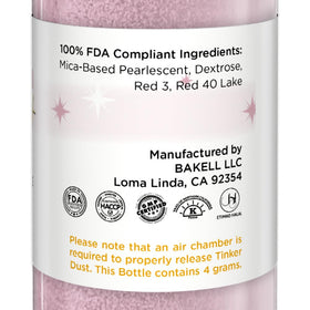 USA-madeBakell facilities producing Tinker Dust with quality standards.