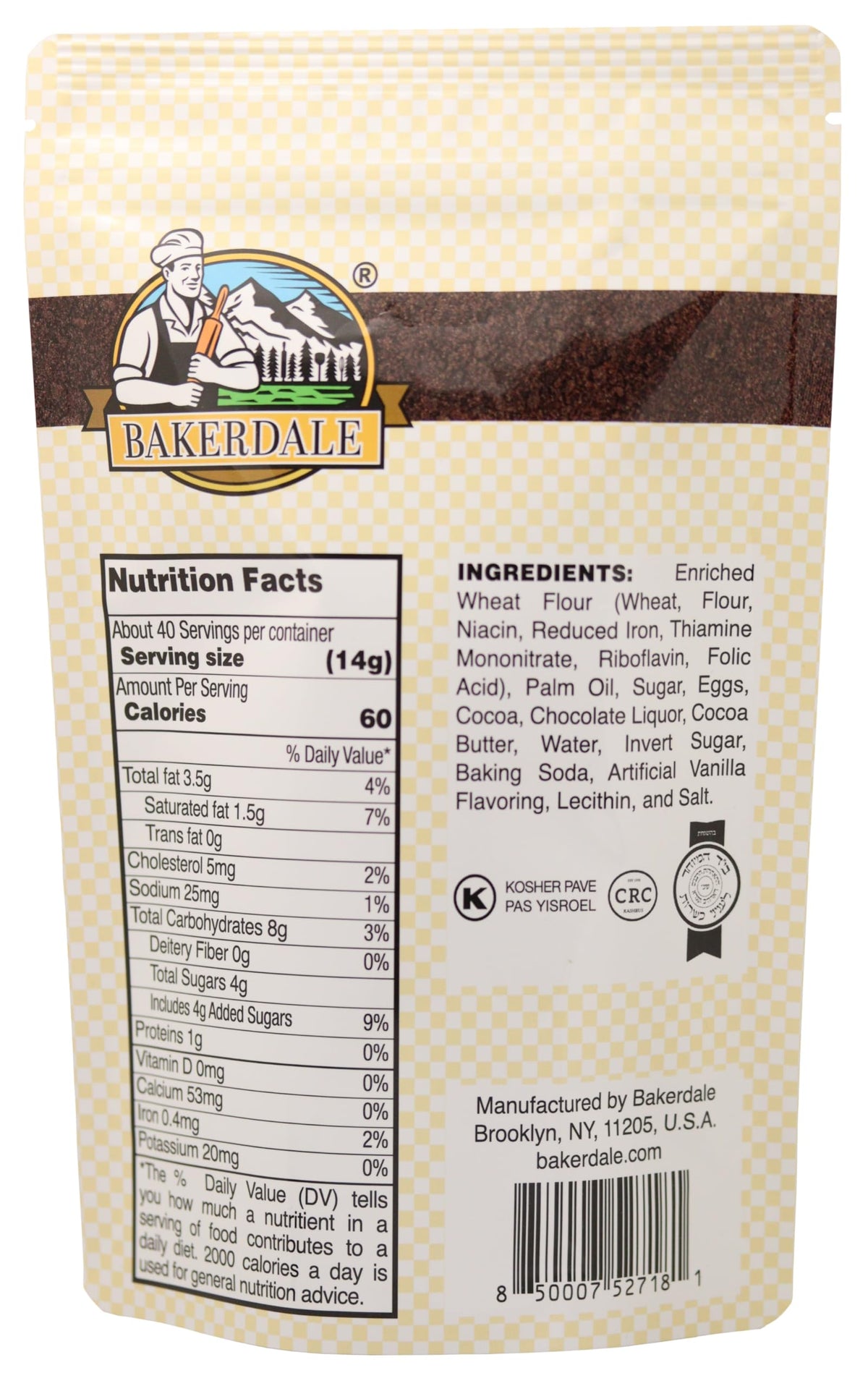 Bakerdale Black Cookie Crumbs chocolate dirt topping for cheesecake enhances crust and garnish.