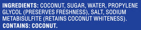 Baker's Angel Flake Sweetened Coconut dessert topping adds tropical flair.