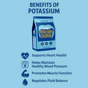 BAKERS CLUB Potassium chloride powder low-sodium seasoning for meals.