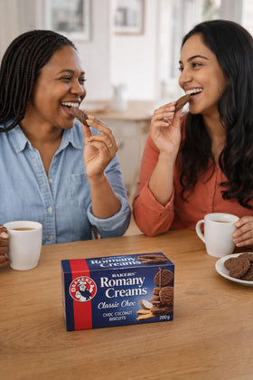 Bakers Est 1851 Romany Creams halal and kosher certified for inclusive snacking.