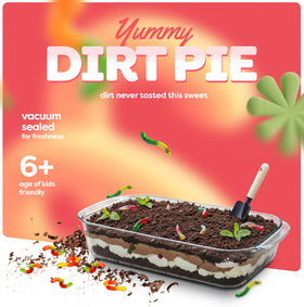 Baketivity Dirt Pie Kit dry ingredients pre-measured for quick setup