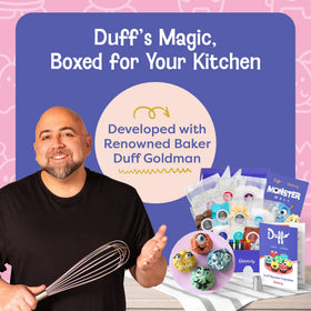 Baketivity Duff Goldman Monster Cupcakes Kit STEM activities teaching color mixing and measurement.