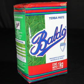 Baldo Yerba Mate leaves close-up for rich aroma.