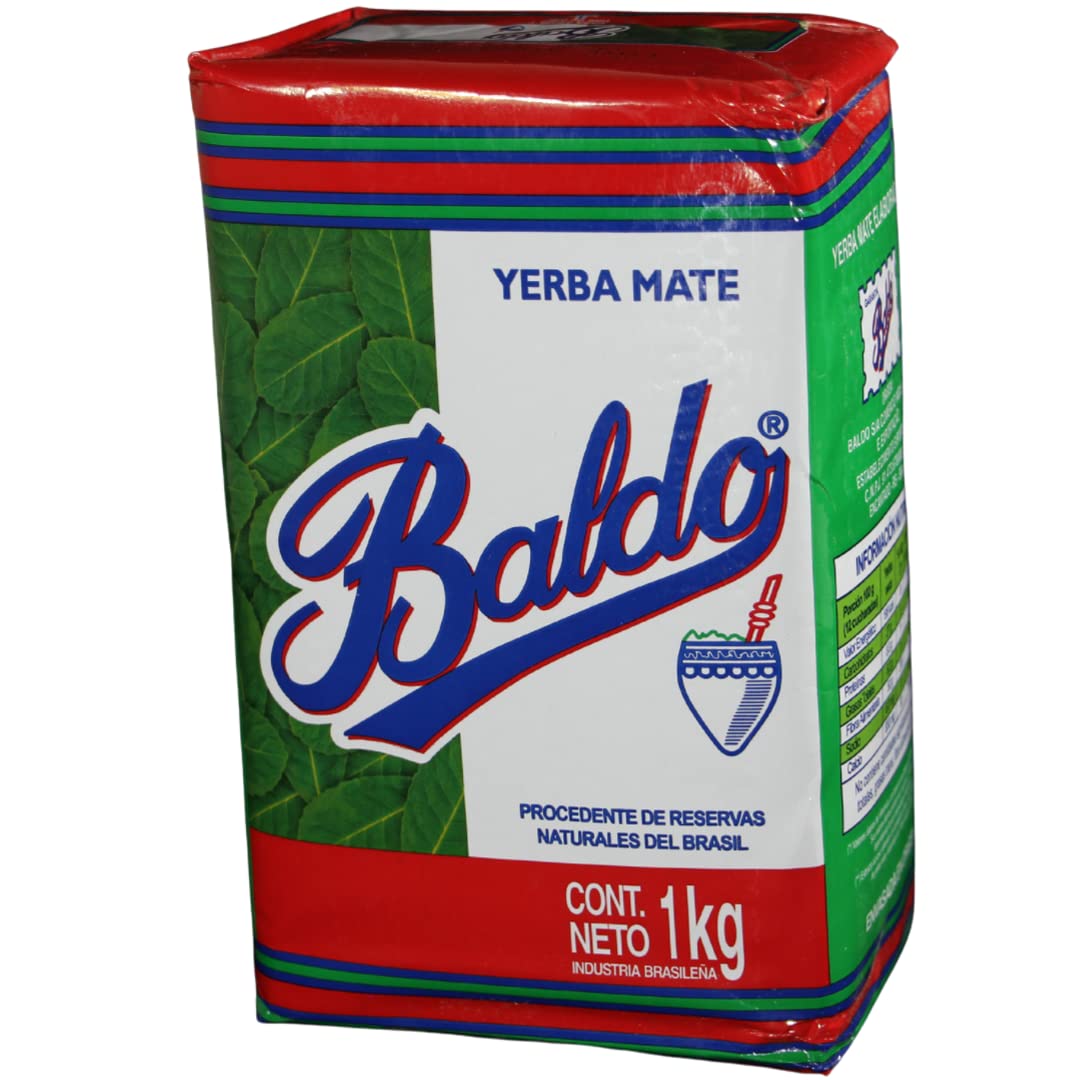 Baldo Yerba Mate 1kg packaging ready for home brewing.