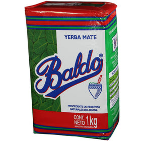 Baldo Yerba Mate 1kg packaging ready for home brewing.