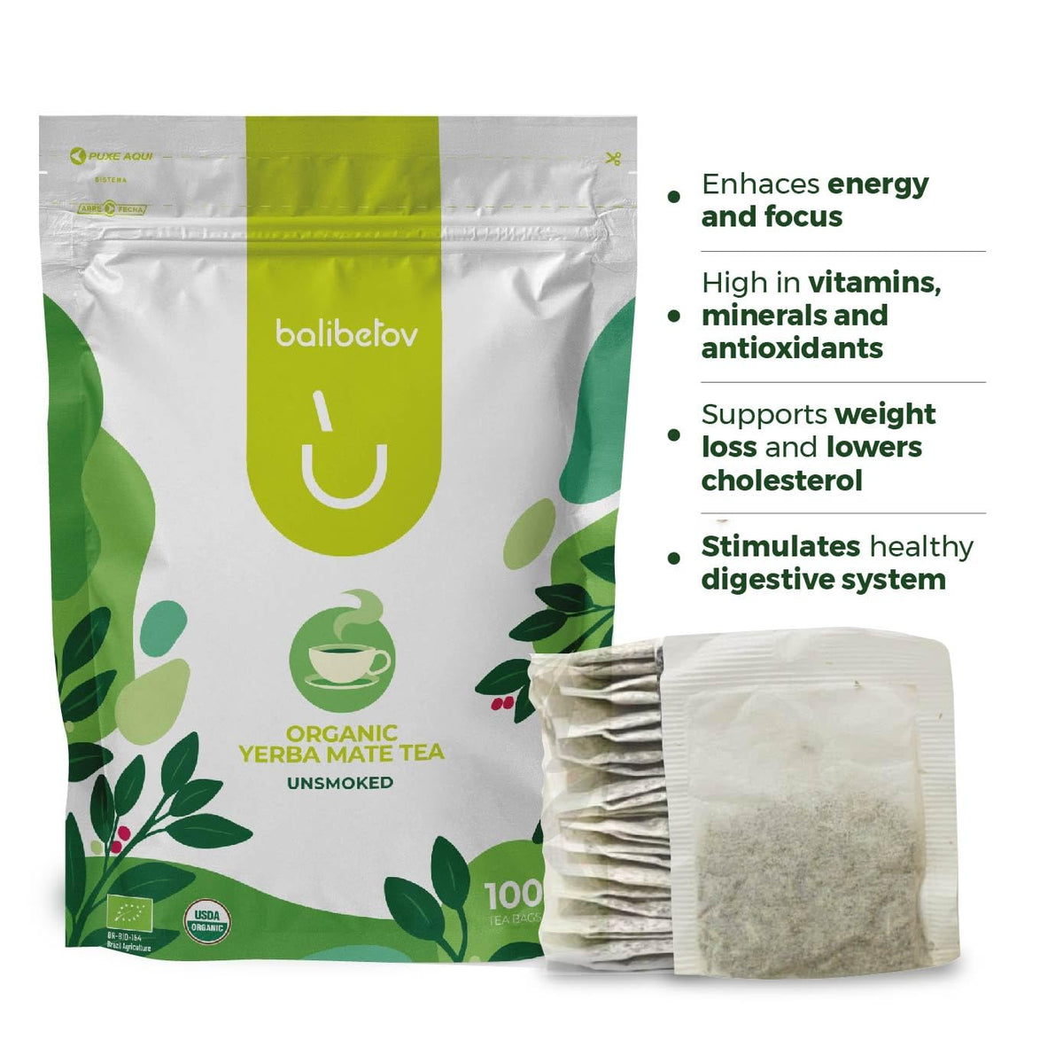 BALIBETOV kitchen scene with tea bags ready for easy prep