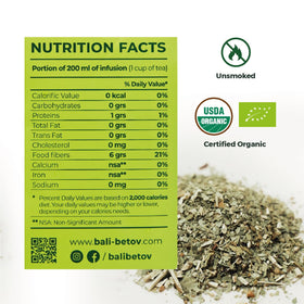 BALIBETOV gluten-free vegan product label for inclusive wellness.