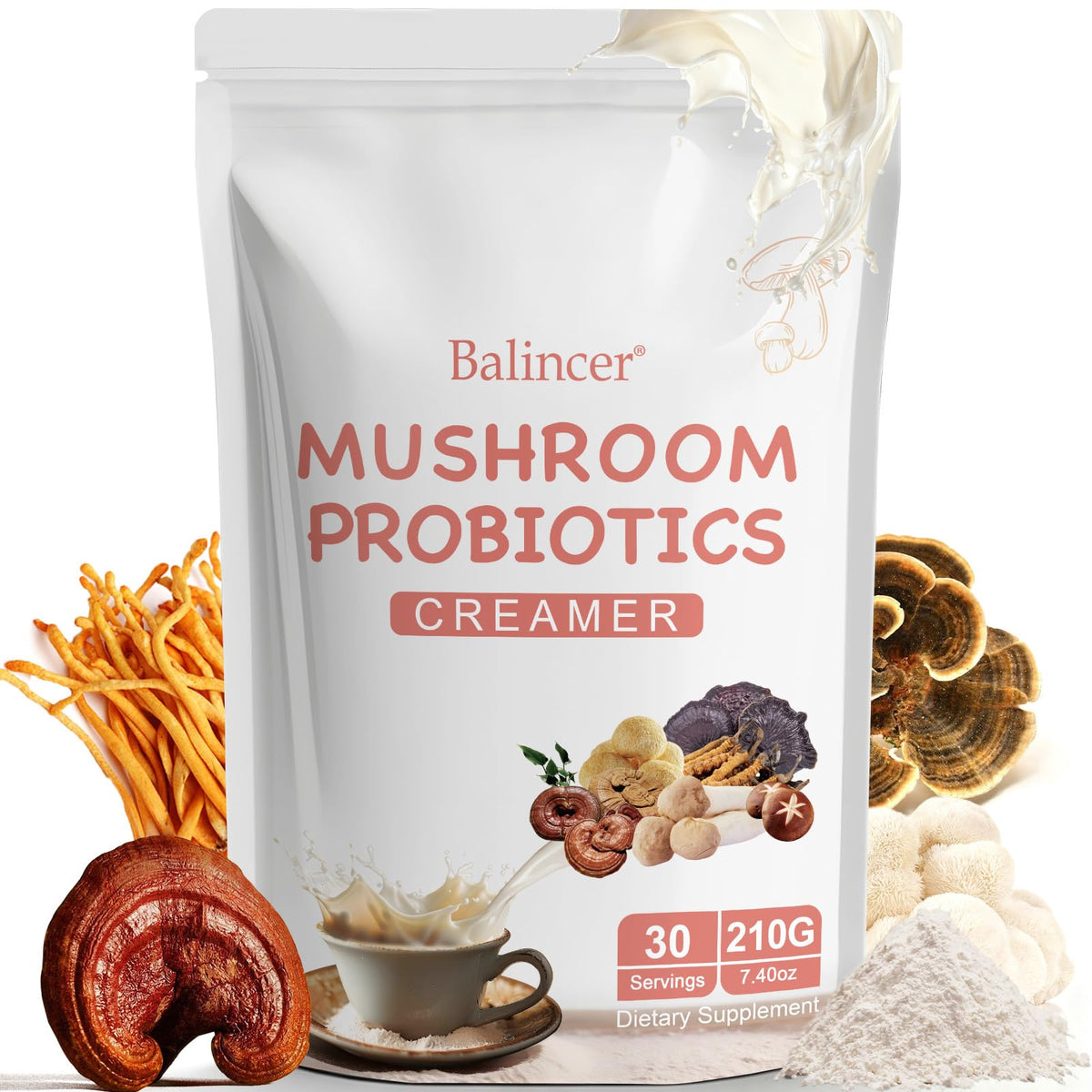 Balincer packaging highlights premium adaptogenic blend for daily focus