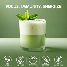 Balincer Prepare-serve hot or cold beverage image communicates quick, versatile brewing.