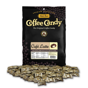 Bali's Best Café Latte Candy bag for on-the-go snacking.