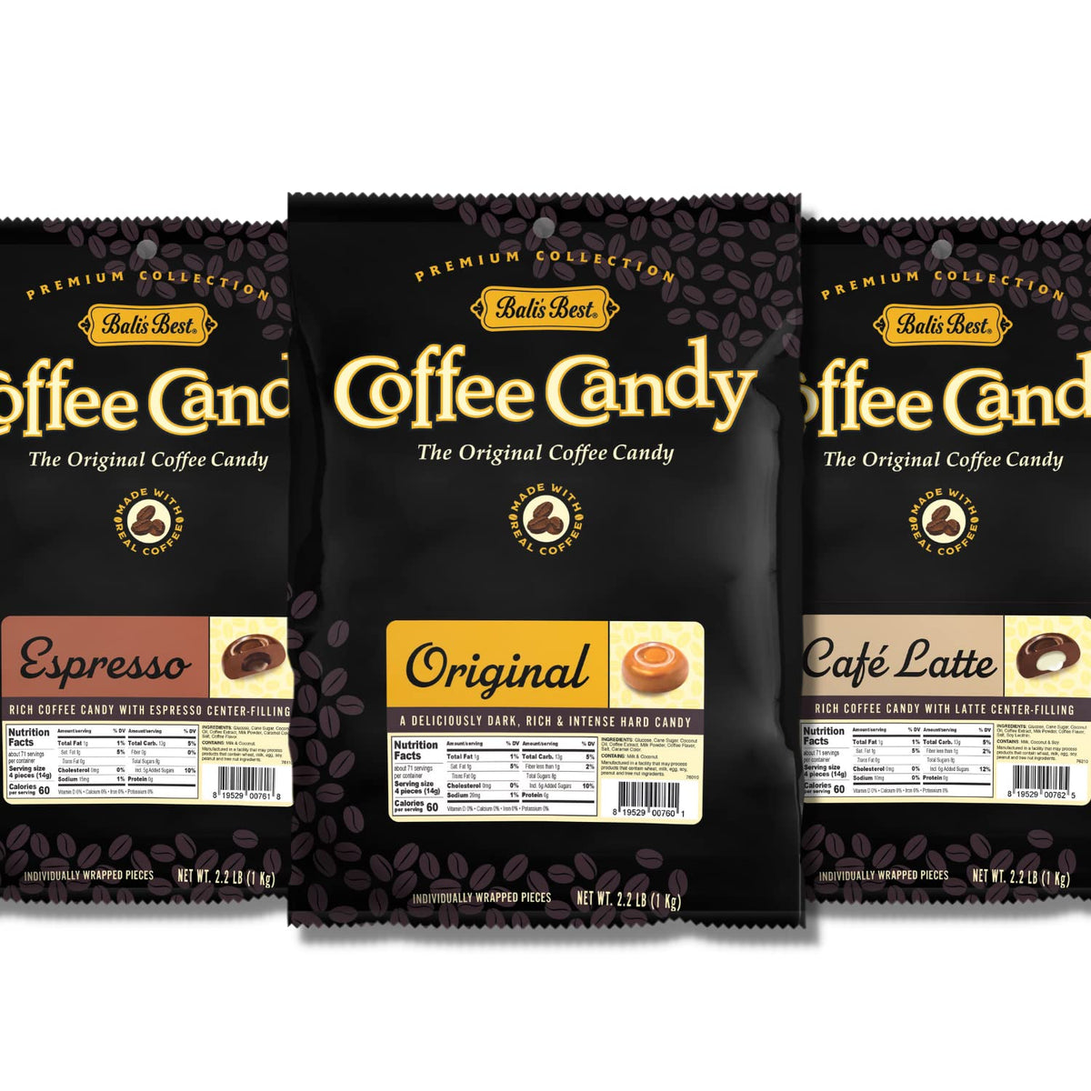 Individually wrapped Bali's Best candy ideal for gifting.