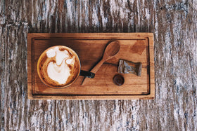 Bali's Best espresso-centered candy reveals a bold center for quick energy.