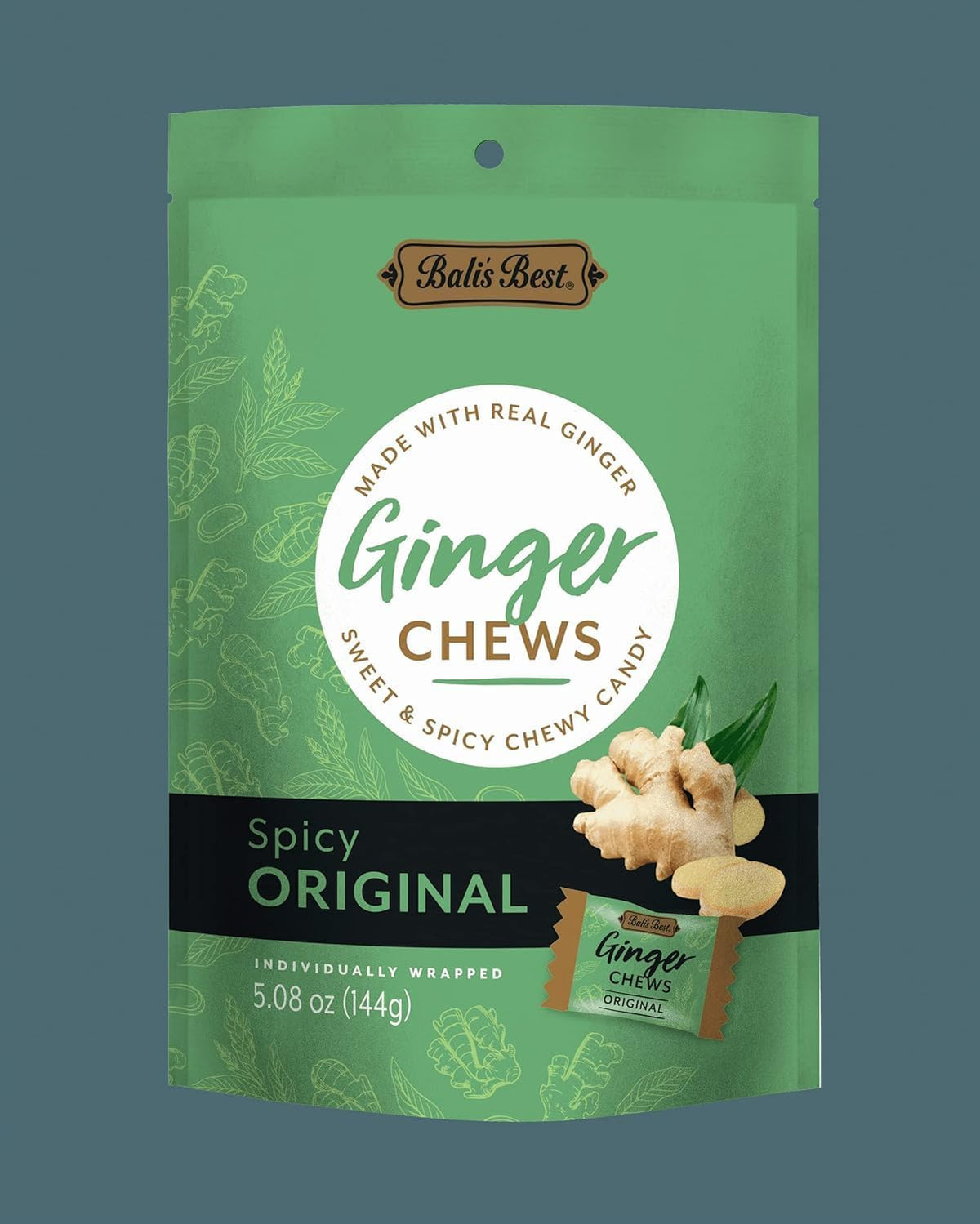Bali's Best Ginger Chews, bold spice and sweetness