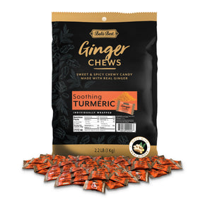 Bali's Best Ginger Chews bag hero showing the 2.2 lb bag
