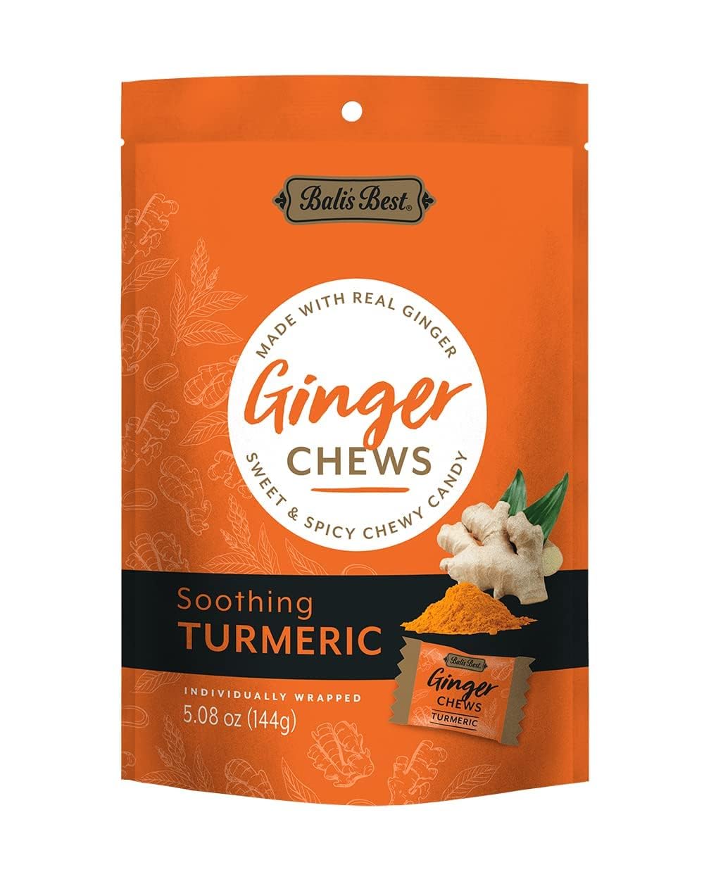 Halal-certified Bali's Best Ginger Chews for mindful snacking