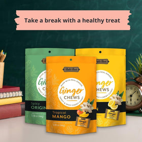 Bali's Best Ginger Chews lemon zest close-up highlighting bright citrus aroma.