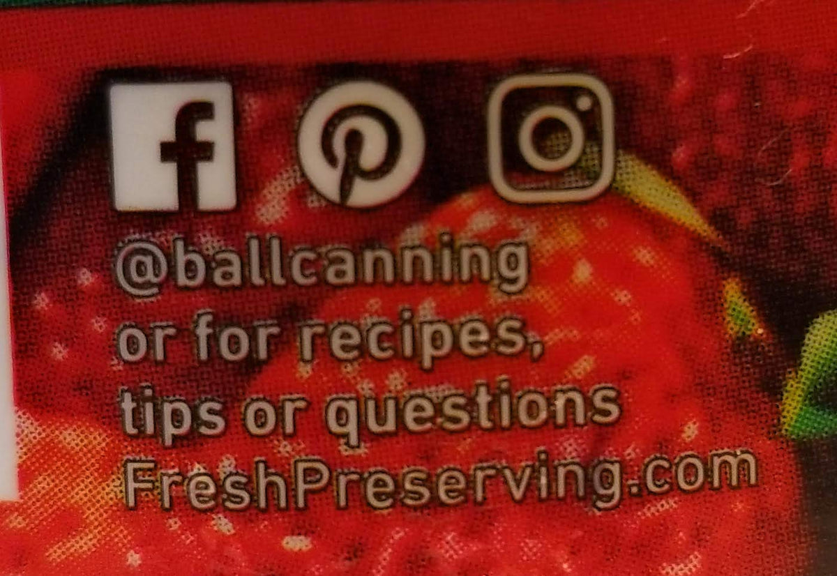 Canning with Ball RealFruit Pectin in a water bath process