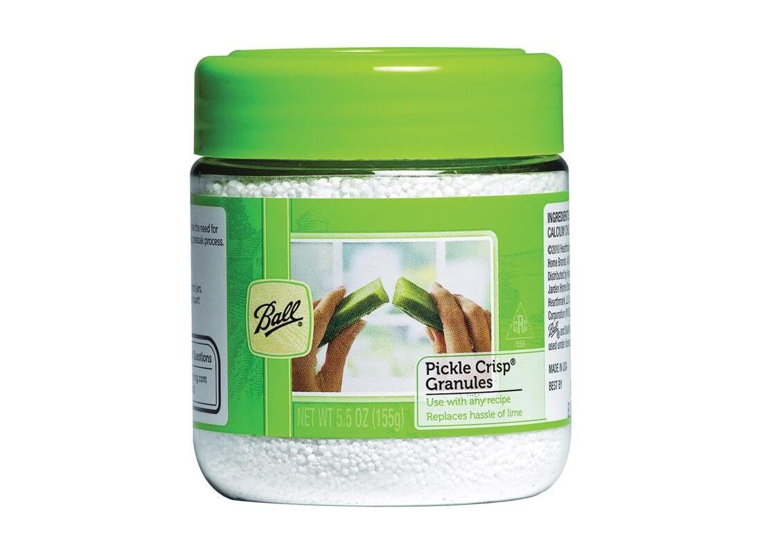 Ball Pickle Crisp granules packaging front view for quick, convenient pickling.