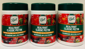 Ball RealFruit Classic Pectin pack of 3 containers, ideal for small-batch canning