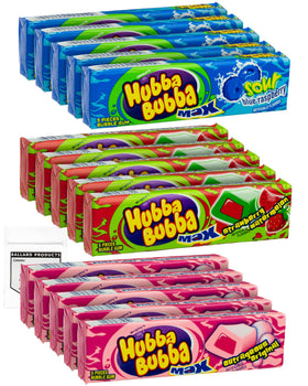 Ballard Products Hubba Bubba variety pack gum offers colorful, shareable flavors.
