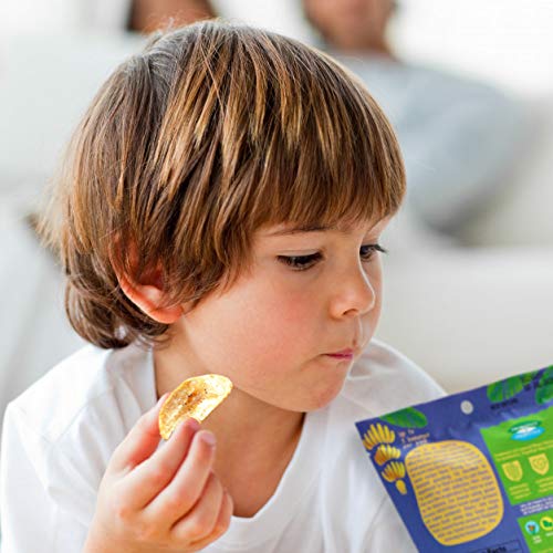 Banana Joe banana chips in kids lunchbox, tasty and naturally sweet.