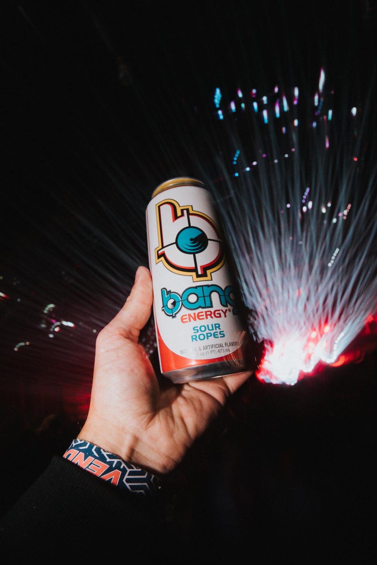 Bang Sour Ropes 12-pack box showcases zero sugar and convenient everyday energy.