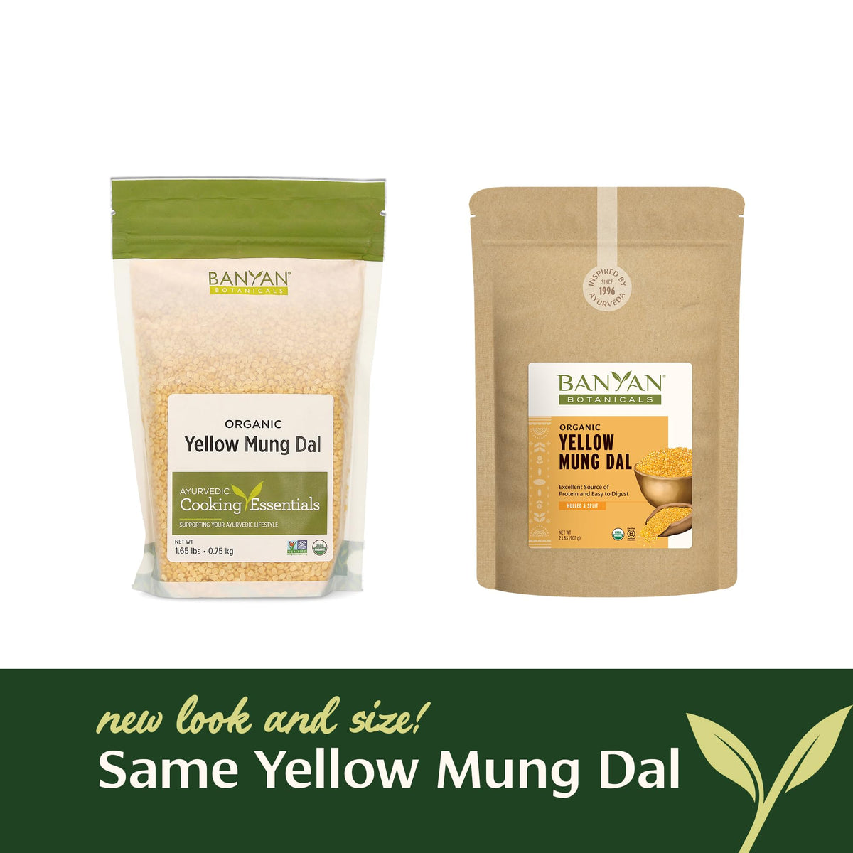 Banyan Botanicals Kitchari dish with mung dal demonstrates a versatile, protein-rich base.