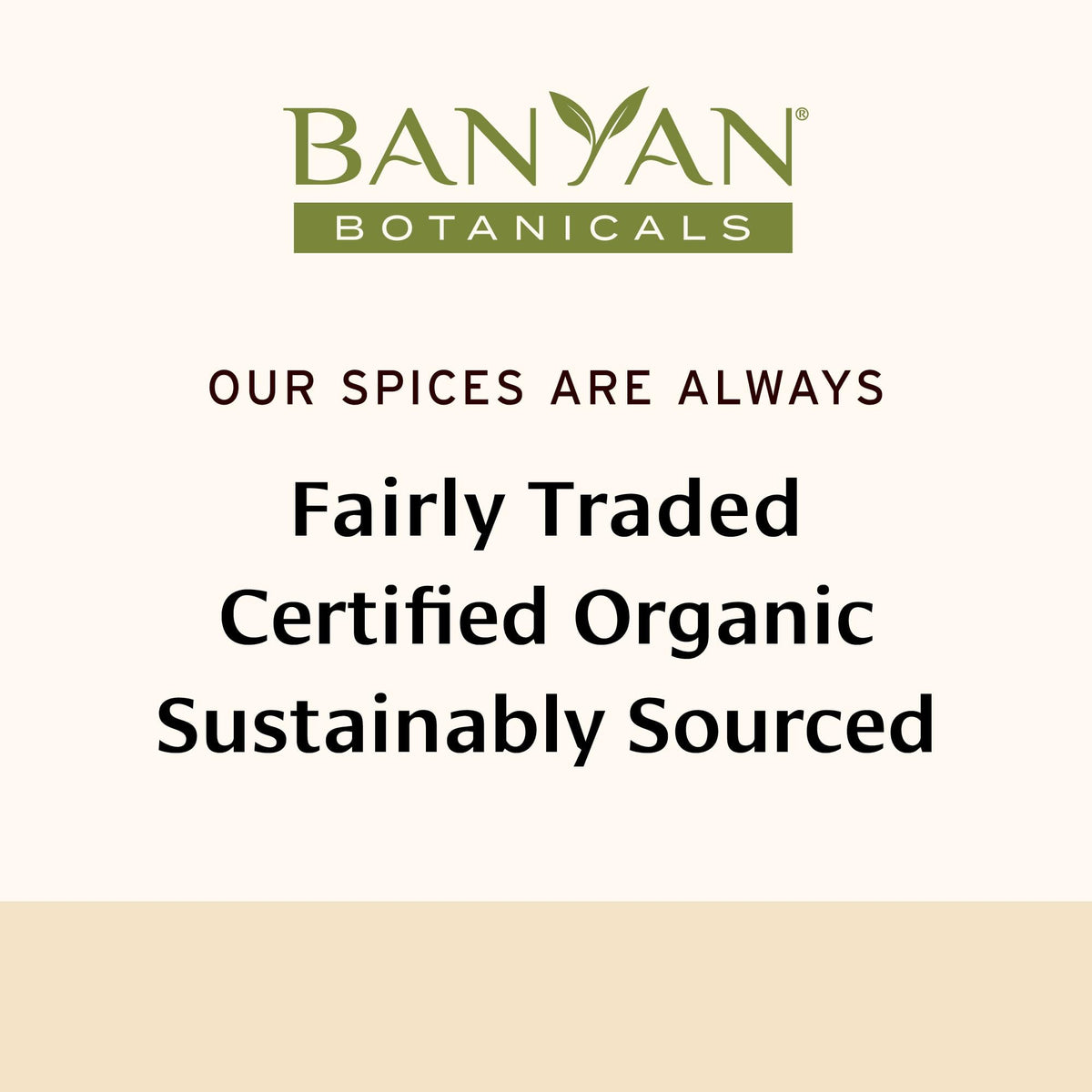 Banyan Botanicals Kitchari Spice Mix packaging, organic and non-GMO promise